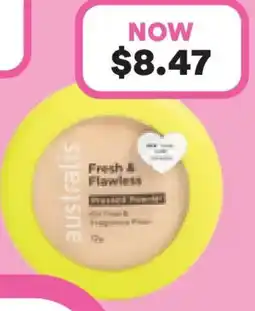 Priceline Australis Fresh & Flawless Pressed Powder Natural offer