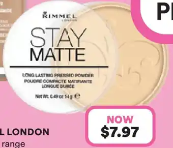 Priceline Rimmel London Stay Matte Pressed Powder Translucent offer