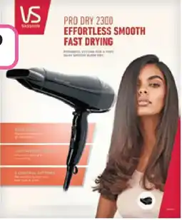 Priceline VS Sassoon Pro Dry 2300W Hair Dryer offer