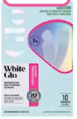 Priceline White Glo Professional Results Advanced Whitening Strips offer