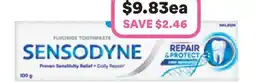 Priceline Sensodyne Repair & Protect Toothpaste offer