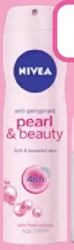 Priceline NIVEA Pearl & Beauty 72H Anti-Perspirant offer