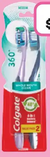 Priceline Colgate 360° Whole Mouth Deep Clean Toothbrush Medium offer