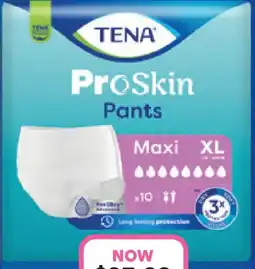 Priceline Tena ProSkin Pants XL Maxi offer