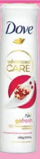Priceline Dove Advanced Care 72H Go Fresh Anti-Perspirant Pomegranate & Lemon Verbena offer