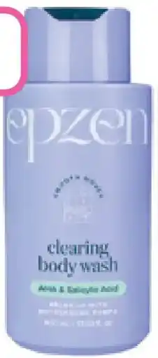 Priceline EpZen Smooth Mover Clearing Body Wash offer