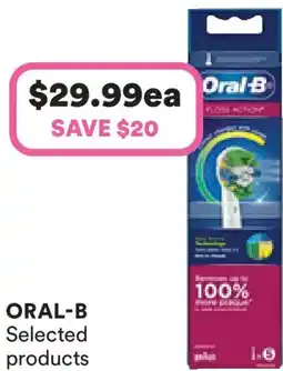 Priceline Oral-b floss action electric toothbrush offer