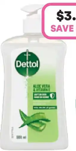 Priceline Dettol Antibacterial Handwash Aloe Vera & Vitamin E offer