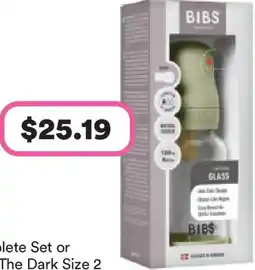 Priceline Bibs Glass Bottle Sage offer
