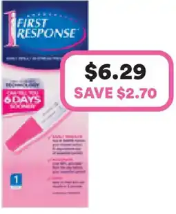 Priceline First Response In-Stream Test offer