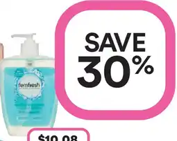 Priceline Femfresh Sensitive Wash offer
