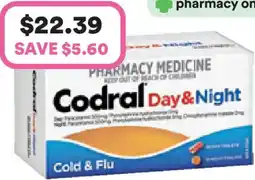 Priceline Codral day & night cold & flu offer