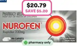 Priceline Nurofen Ibuprofen offer