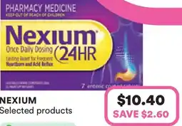 Priceline Nexium 24hr once daily dosing offer