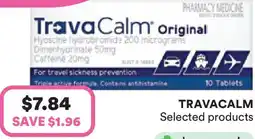 Priceline Travacalm Original offer