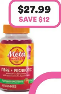 Priceline Metamucil Fibre + Probiotic offer