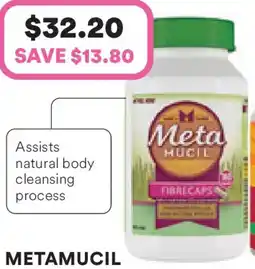 Priceline Metamucil Fibrecaps offer