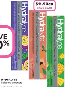 Priceline Hydralyte Pineapple Breeze Flavoured Electrolyte offer