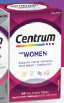 Priceline Centrum for Women offer