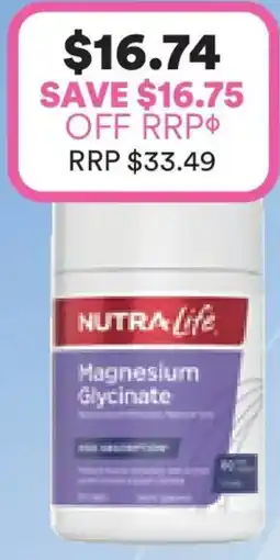 Priceline Nutra-Life Magnesium Glycinate offer