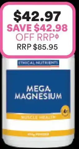 Priceline Ethical Nutrients Mega Magnesium offer