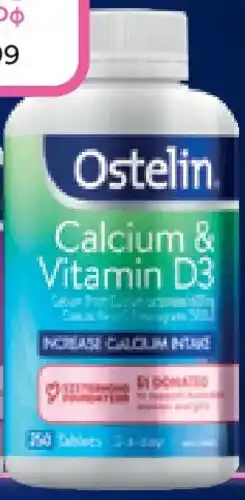 Priceline Ostelin Calcium & Vitamin D3 offer