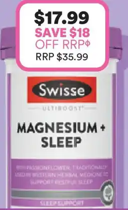 Priceline Swisse Ultiboost Magnesium + Sleep offer