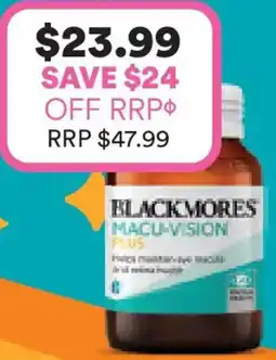 Priceline Blackmores MacuVision Plus offer