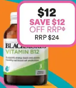 Priceline Blackmores vitamin b12 offer