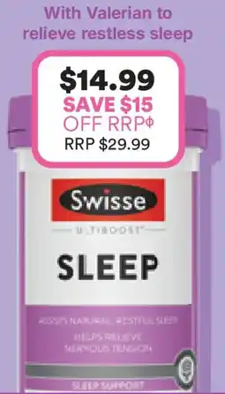 Priceline Swisse ultiboost sleep offer