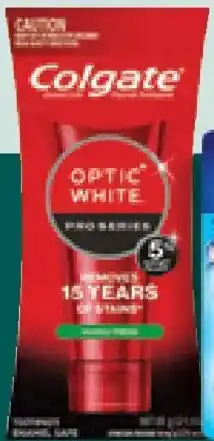 Priceline Colgate Optic White Pro Series Vividly Fresh Teeth Whitening Toothpaste offer