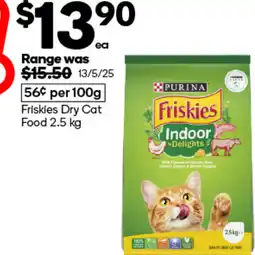 Woolworths Friskies Dry Cat Food offer