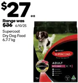 Woolworths Supercoat Dry Dog Food offer