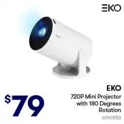 Woolworths 720P Mini Projector with 180 Degrees Rotation offer