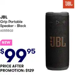 Woolworths Jbl grip portable speaker - black offer