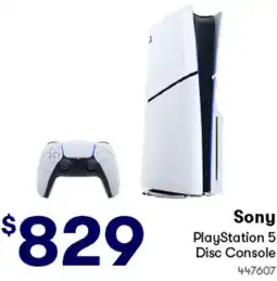 Woolworths Sony PlayStation 5 Disc Console offer