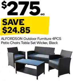 Woolworths Alfordson outdoor furniture offer