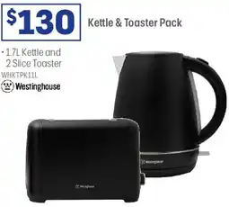 Officeworks Kettle & Toaster Pack offer