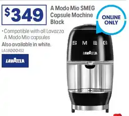 Officeworks A modo mio smeg capsule machine offer