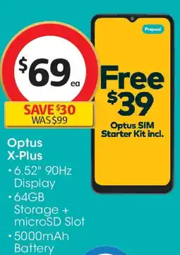 Coles Optus X-Plus offer
