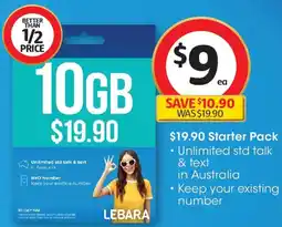 Coles $19.90 Starter Pack offer