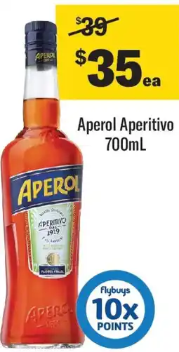 Coles Aperol Aperitivo offer