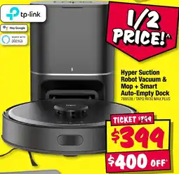JB Hi-Fi Hyper Suction Robot Vacuum & Mop + Smart Auto-Empty Dock offer