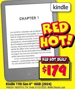 JB Hi-Fi Kindle 11th offer