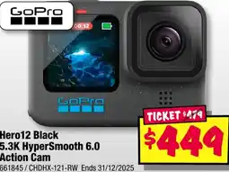 JB Hi-Fi Hero12 Black 5.3K HyperSmooth 6.0 Action Cam offer
