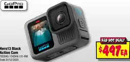 JB Hi-Fi Hero13 Black Action Cam offer