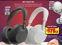 JB Hi-Fi Wh-1000x m6 offer