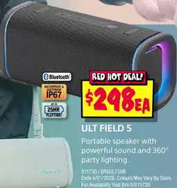 JB Hi-Fi Ult field 5 offer