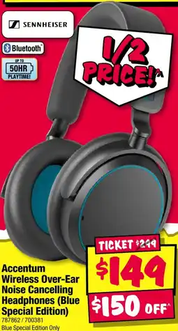 JB Hi-Fi Accentum Wireless Over-Ear Noise Cancelling Headphones offer