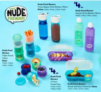 BIG W Nude Food Movers offer